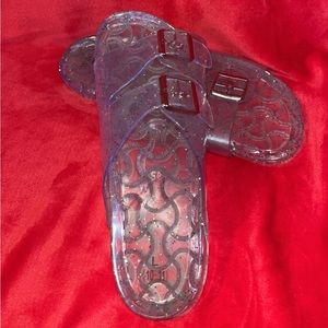 Clear Jelly Sandals